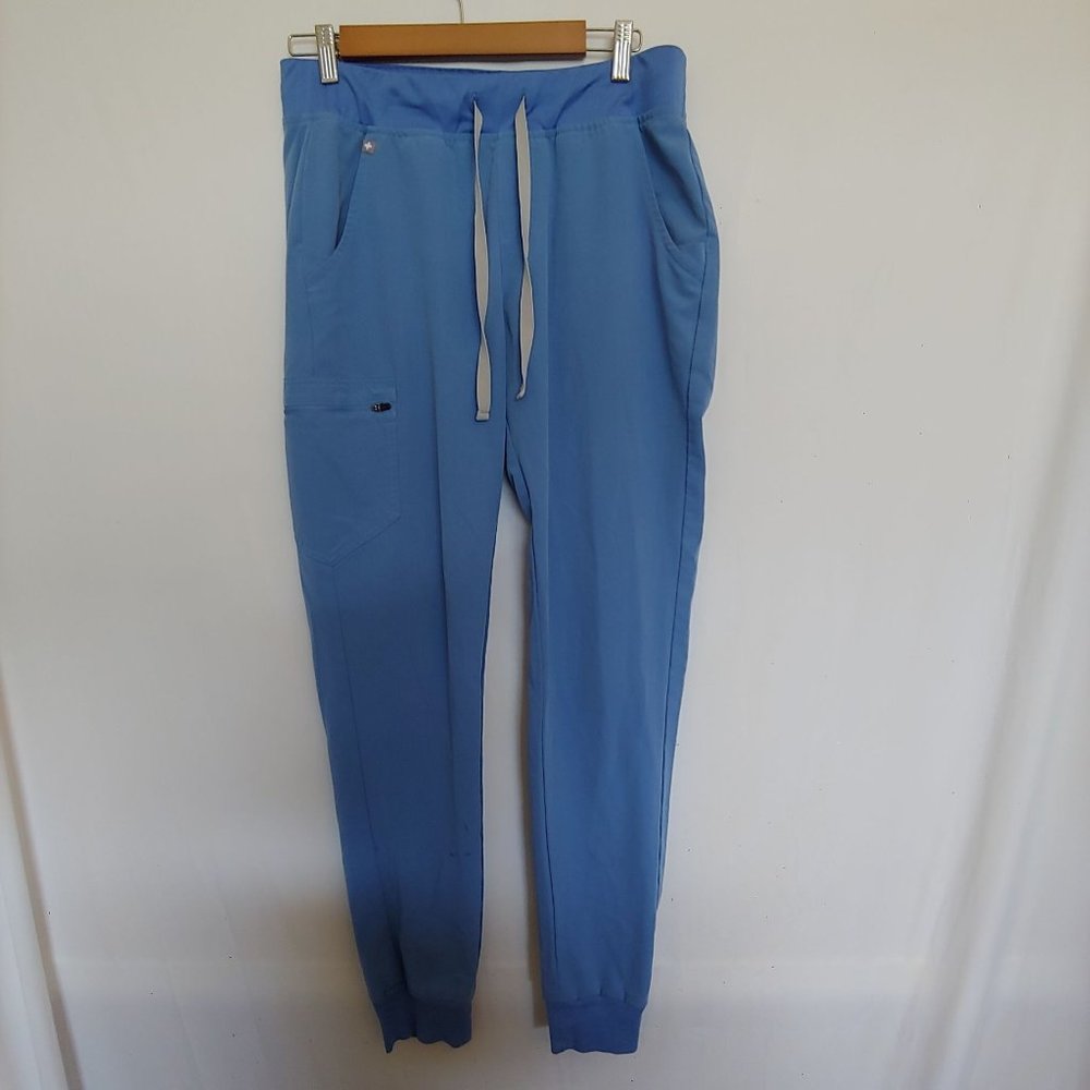 Zamora Jogger Scrub Pants Classic Ceil Blue size Medium tall